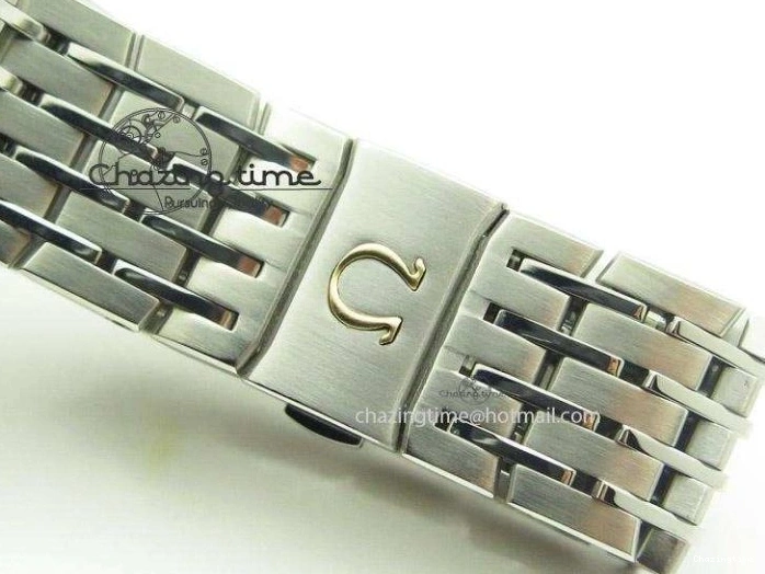 0805 De Ville Hour Vision Co-Axial 41mm SS V6F Best Edition Black Dial On SS Bracelet A BestValue 8277